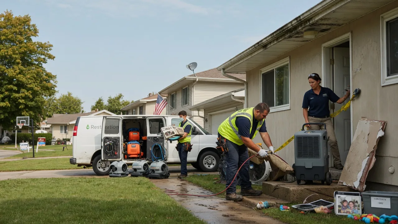 Water Damage Restoration in Mankato, KS near me